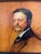 Pumpkin Hand-Textured Theodore Roosevelt Portrait Print After Tade Styka in Gilt Frame For Sale - Image 8 of 11