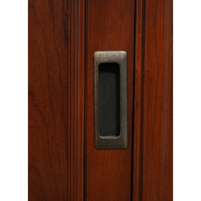 Stickley 21st Century Cherry Media Console For Sale - Image 10 of 18
