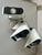 Lucifaro Spotlight in Black and White Technopolymers by Giugiaro for Luci, 1980s For Sale - Image 6 of 10