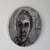 Late 20th Century Late 20th Century Original Circle Portrait Painting by Robert J Harding For Sale - Image 5 of 11