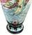 Late 20th Century Vintage Chinese Cloisonne Enamel Celestial Maiden Feitian Vase 12" Brass For Sale - Image 5 of 7