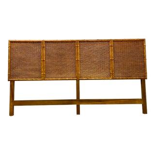 American of Martinsville Bamboo King Headboard For Sale