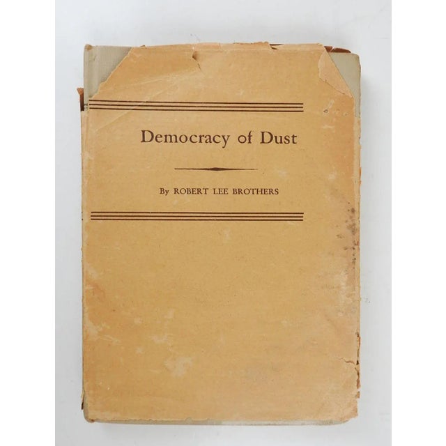 1947 Democracy of Dust by Robert Brothers Texas Signed Poetry Book For Sale - Image 12 of 12