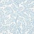 Contemporary Sample - Schumacher Temple Garden II Fabric in Sky on Ivory For Sale - Image 3 of 5