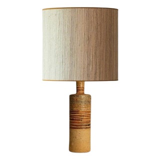 Ceramic Table Lamp by Tue Poulsen for Tue Keramik, 1960s For Sale