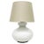 Dutch White Glass Table Lamp by Dijkstra, 1970s For Sale - Image 12 of 12