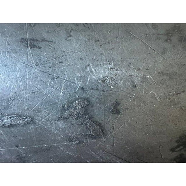 Antique Pewter Charger, 16.865" D’Angleterre Marked European Platter For Sale - Image 13 of 13