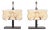 Decorative Table Lamps, Set of 2 For Sale