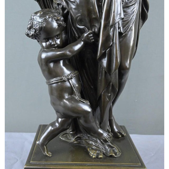 Carrier-Belleuse, Sculpture Summer, 1800s, Bronze For Sale - Image 16 of 18