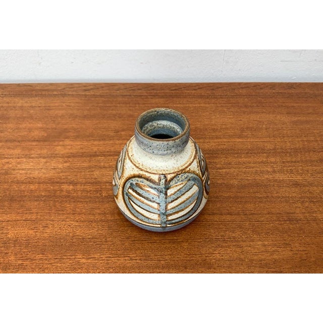 Mid-Century Danish Stoneware Vase from Søholm, 1960s For Sale - Image 9 of 17