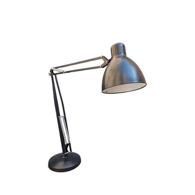Black The Great JJ Lamp by Jac Jacobsen for Luxit Leucos, 1980s For Sale - Image 17 of 18