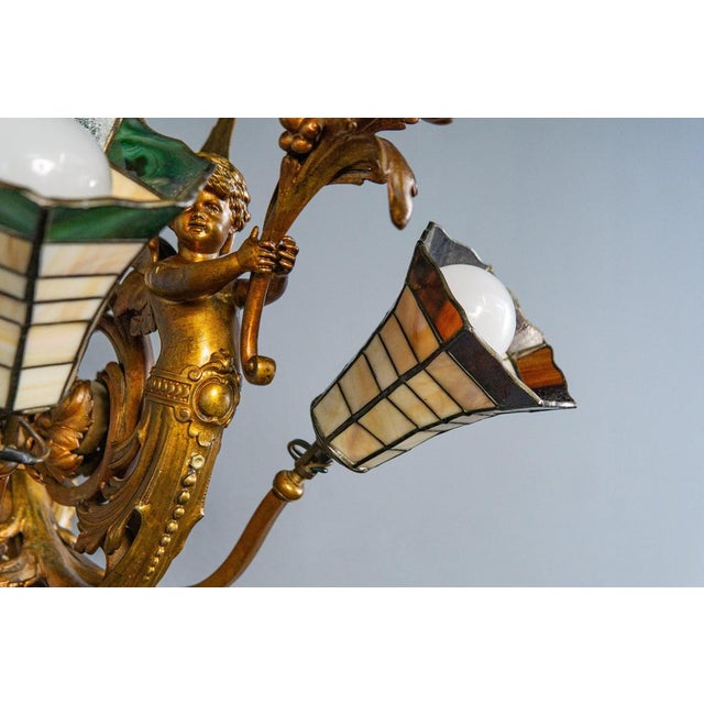 Vintage Bronze Wall Lamp For Sale - Image 16 of 18