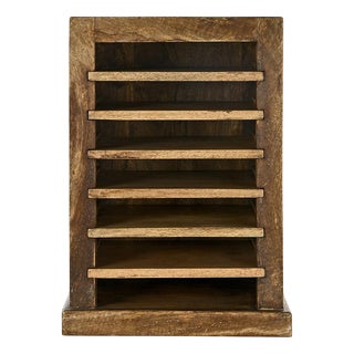 Small Furniture with Sliding Shelves in Solid Wood For Sale