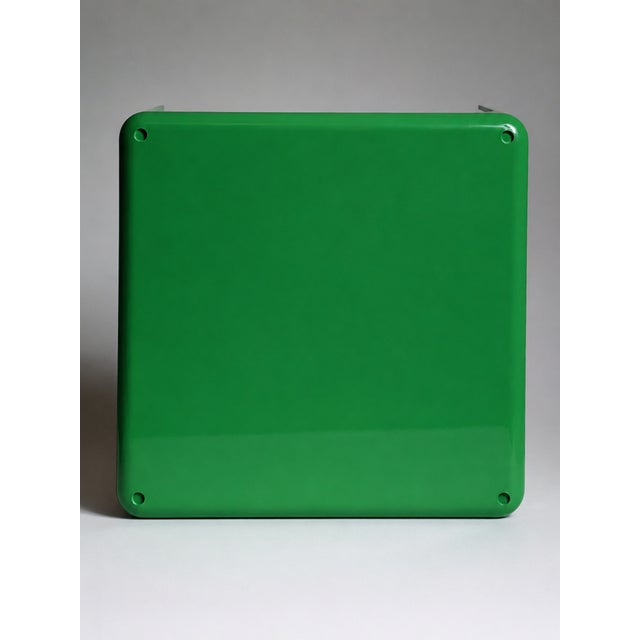 Artemide Green Demetrio 45 Stacking Table by Vico Magistretti for Artemide, 1970s For Sale - Image 4 of 6