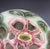1980s Vintage 1989 Signed 5” Clouds Folsom Pottery Flower Frog Potpourri Floral Cutout For Sale - Image 5 of 7