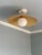 Cream Cream Color Contemporary Flush Mount Ceiling Lamp For Sale - Image 8 of 11