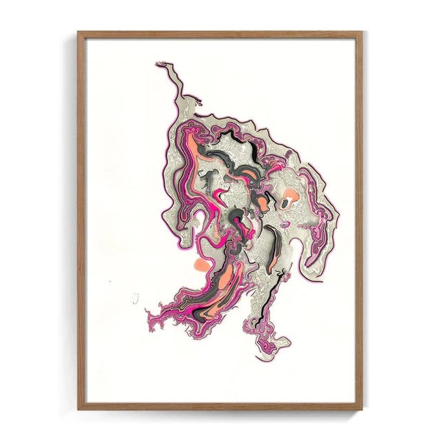 Pernille Snedker, Taking Shape Pink, Archival Giclée Fine Art Print For Sale - Image 10 of 10