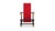 Gerrit thomas rietveld red and blue armchair for cassina designed by rietveld in 1918, red & blue is a design armchair in...