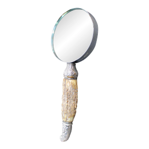 Vintage Stag-Handle and Sterling Silver Magnifier Glass.