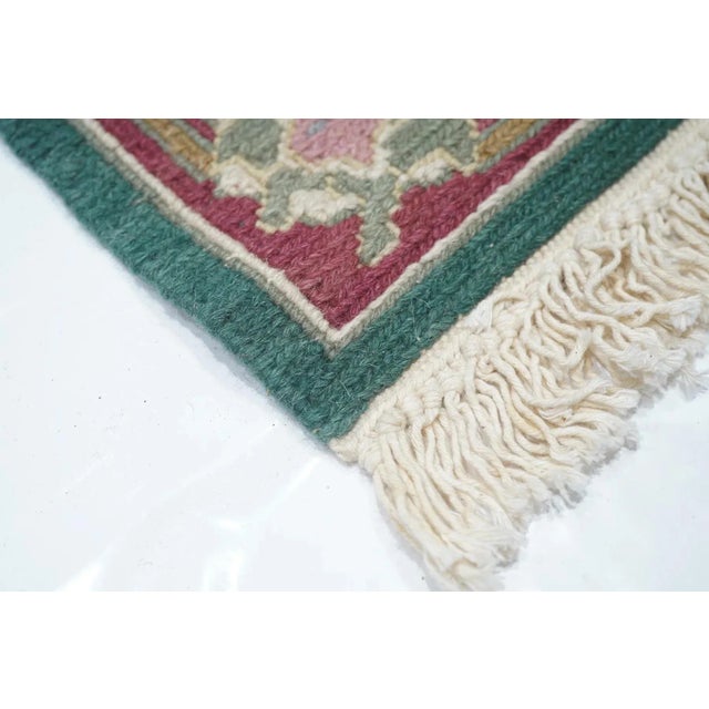 Traditional Sumak Runner 2'6'' X 10'0" For Sale - Image 3 of 8