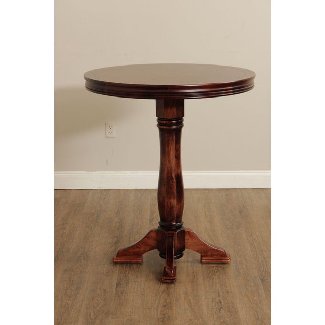Rustic Style Round Top Bistro Table For Sale - Image 10 of 12