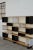 Modern Design Frères Oak Black and White "Horizontal" Shelving Unit For Sale - Image 3 of 7