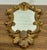 This is a cute little vintage, possibly antique, Italian Rococo or Baroque style gold wall mirror. Dimensions: - 10.75 in...