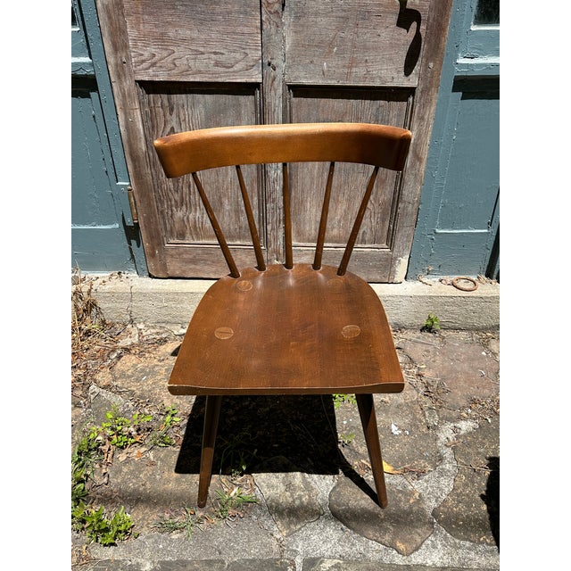 Attributed Paul McCobb Mid Century Planners Group Dining or Desk Chair For Sale In Philadelphia - Image 6 of 17
