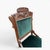 Antique 1880s Eastlake Chairs • Carved Victorian Pair • Green Velvet Upholstery For Sale - Image 9 of 12