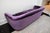 Christopher London Custom Contemporary Sofa in Purple Upholstery For Sale - Image 4 of 5