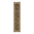 Mogul, One-of-a-Kind Hand-Knotted Runner Rug - Black, 2' 7" x 12' 1" For Sale