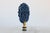 Chinoiserie Carved Stone Lamp Finial on Brass Hardware For Sale - Image 4 of 4