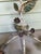 1950s Tole Floral Wall Sconce For Sale - Image 4 of 13