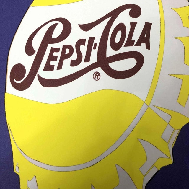 Lithograph "Pepsi-Cola" Signed of the plate and numbered by hand Limited Edition of 500 pieces Each piece is individually...