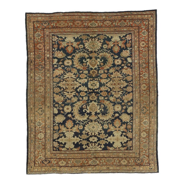 Antique Persian Sultanabad Rug - 08'02 x 09'11 For Sale