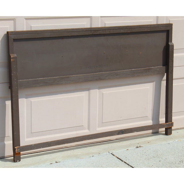 Victorian-Style Carved Wood Twin Headboard For Sale - Image 11 of 12