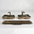 Architectural Bronze Square Push Pull Door Handles with Letterbox Set, 1970s, Set of 3 For Sale - Image 12 of 13
