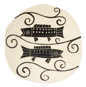 Studio Pottery Dish by Reiko Miyagi