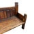 Brown Antique Traditional Spanish Oak Bench For Sale - Image 8 of 18