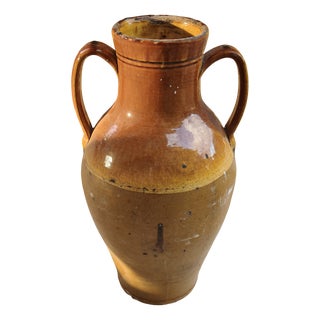Antique Mediterranean Amphora, 1890s For Sale