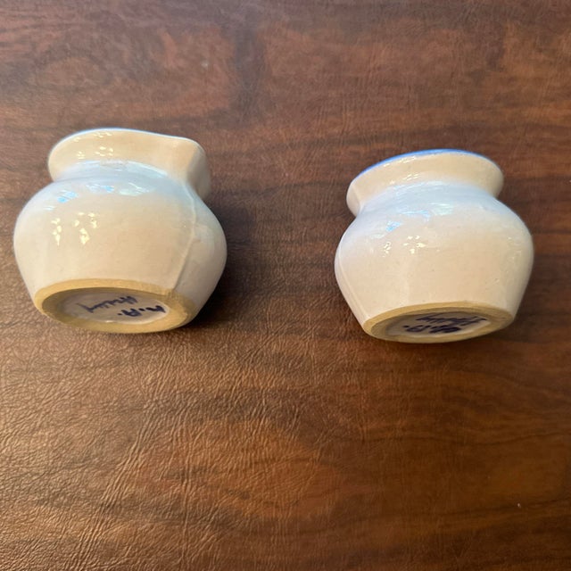 1970s. Hadley Pottery Mini Sugar & Creamer- 2 Pieces For Sale - Image 4 of 10
