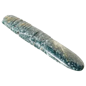 Costa Rica Jade Avian Axe God Celt Pendant Pre Columbian, 500 Ad-1500 Ad