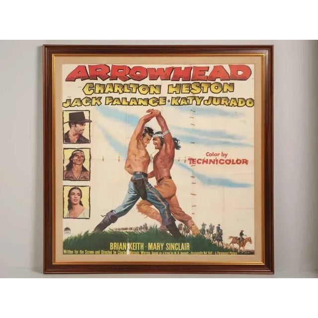 Movie Poster Staring Charlton Heston For Sale - Image 11 of 11