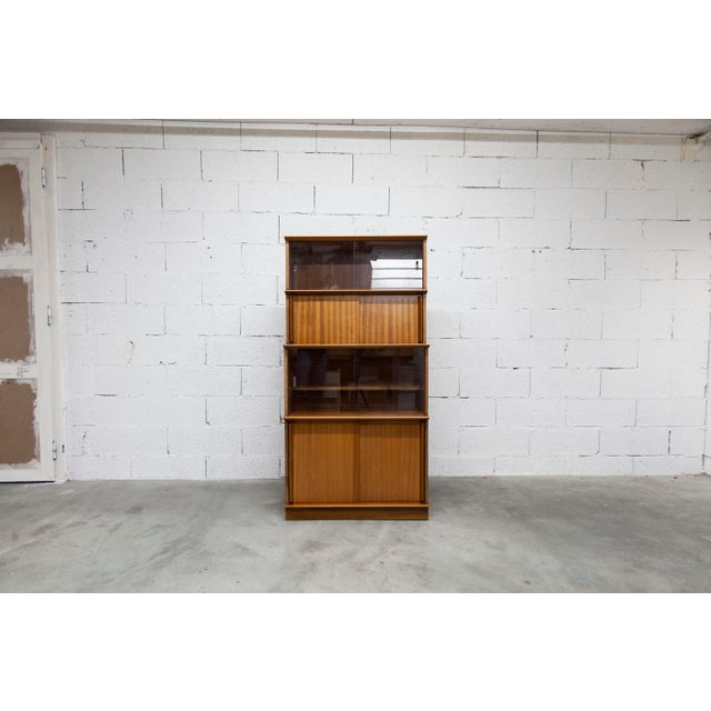 Mid-Century Oscar Bookcase attributed to Didier Rozaffy, 1952 For Sale - Image 9 of 18