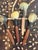 Wood Hand Carved Teak Handle Horn Spoons Set of 4 For Sale - Image 7 of 11