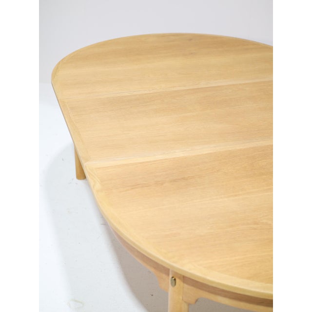 Extendable Oval Øresund Dining Table in Oak by Børge Mogensen for Karl Andersson & Söner, 1960s For Sale - Image 13 of 18