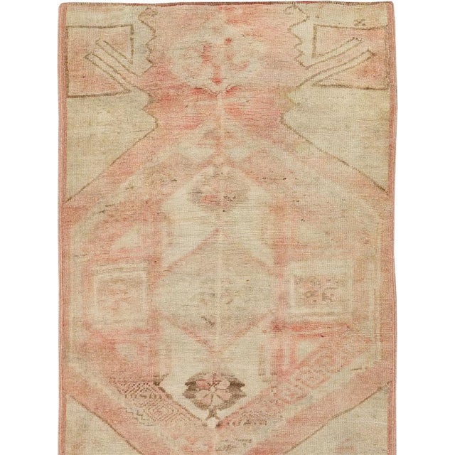 Rustic Galerie Shabab Collection Mid-20th Century Turkish Anatolian Runner For Sale - Image 3 of 10