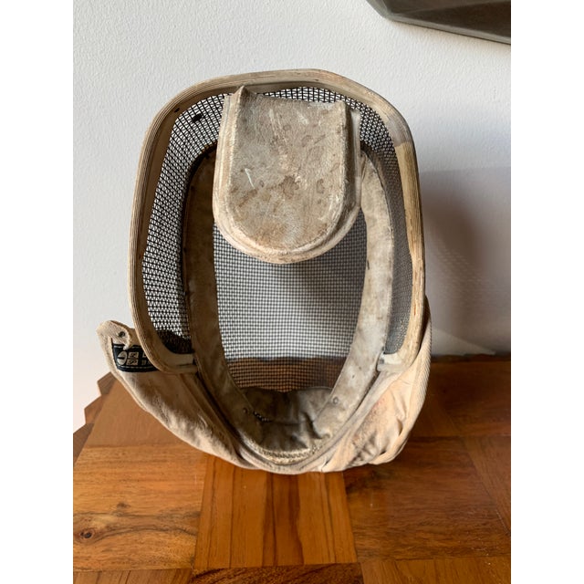 Vintage Leon Paul London Fencing Helmet Wire Face Mask Chairish