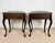 1930s French Louis XV Style Bombe Nightstands with Two Drawers, 1930, Set of 2 For Sale - Image 5 of 12