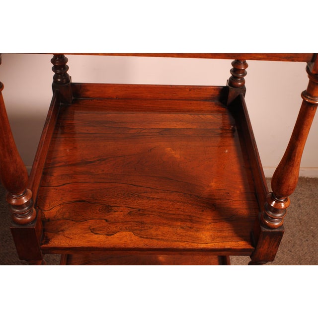 Antique Shelf in Rosewood For Sale - Image 4 of 14